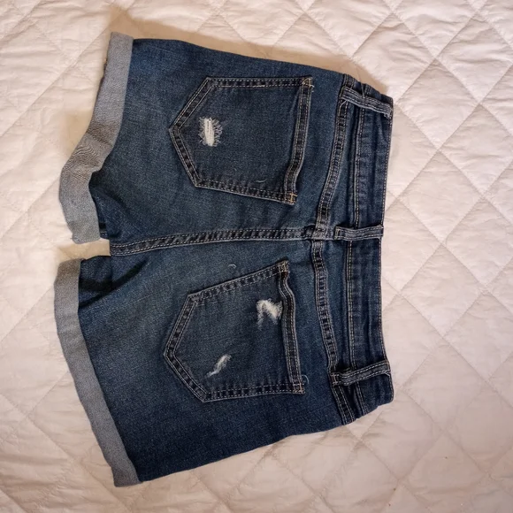 LC Lauren Conrad Denim Distressed Shorts 2 - Picture 5 of 5